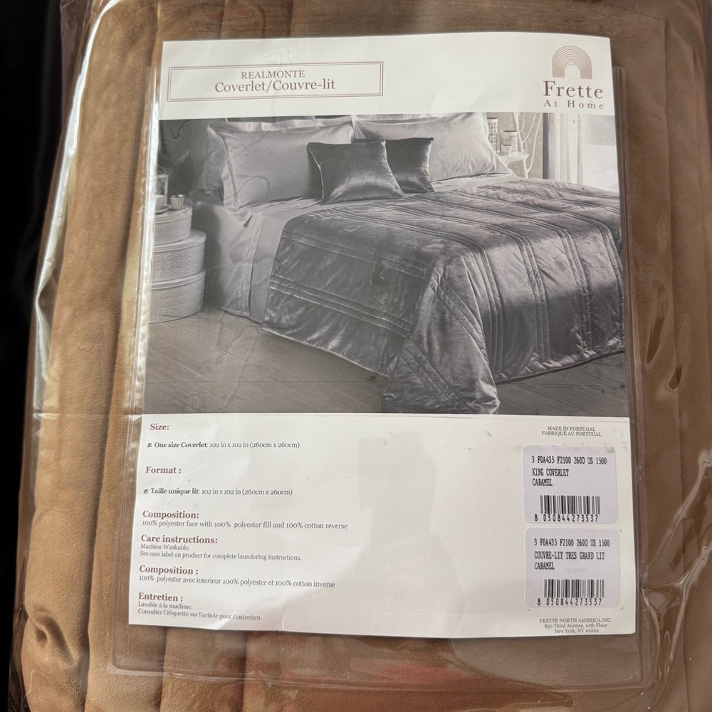Frette At Home Realmonte King Coverlet